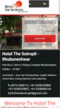 Mobile Screenshot of hotelthesutrupti.com